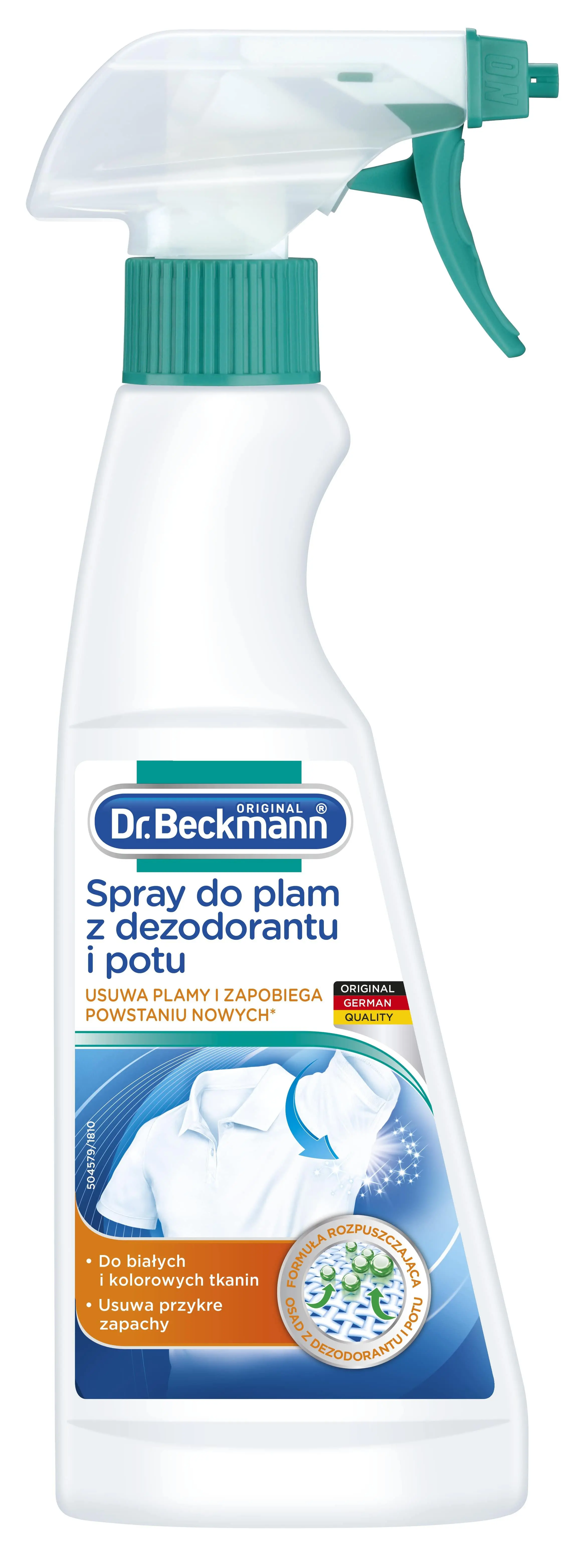 Odplamiacz Dr. Beckmann do plam z dezodorantu i potu 250ml