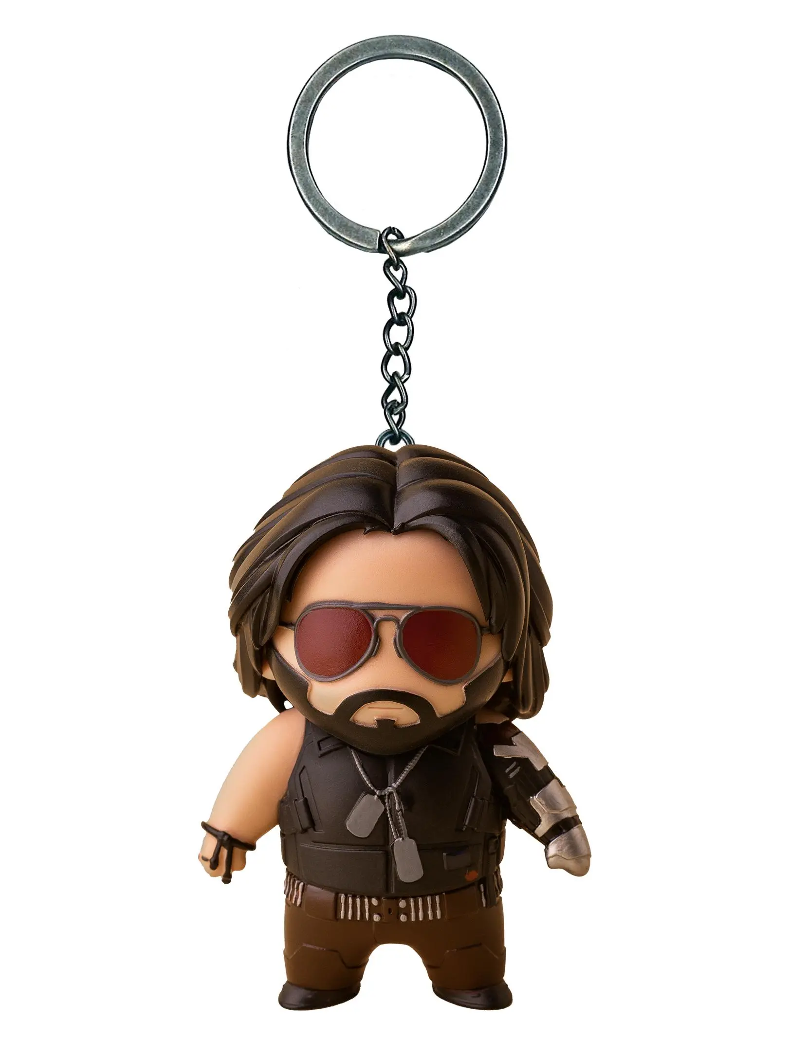Brelok Good Loot Keychain Cyberpunk 2077 Johnny Silverhand