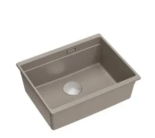 Quadron LOGAN 100 HQJ6045U4_BS_U Granitowy Soft taupe/Stal szlachetna - TRZECI -55%, ALBO 5-TY ZA 1ZŁ - Kup na Raty - RRSO 0%