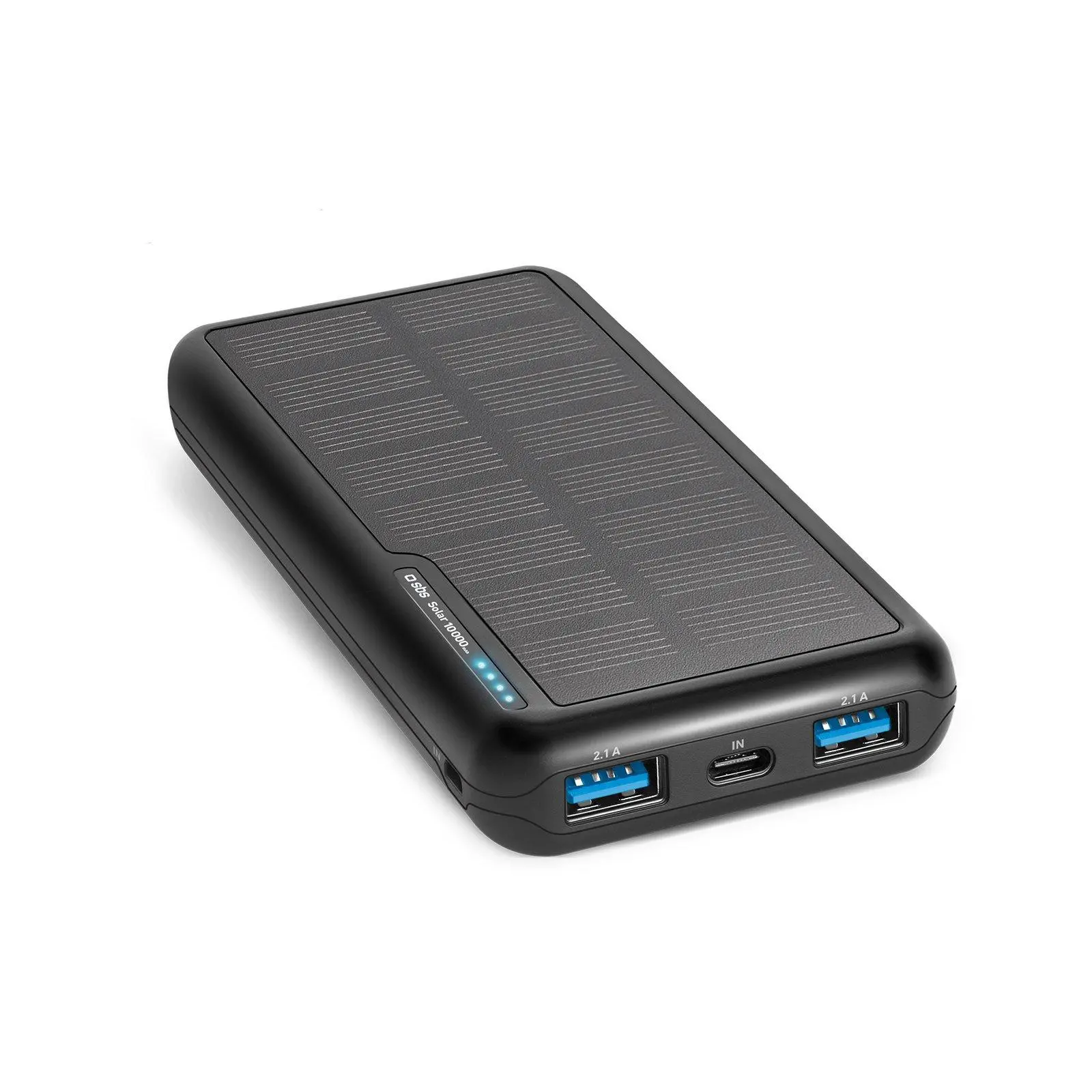 Powerbank solarny SBS TTBB10000SK 10000mAH 10W Czarny