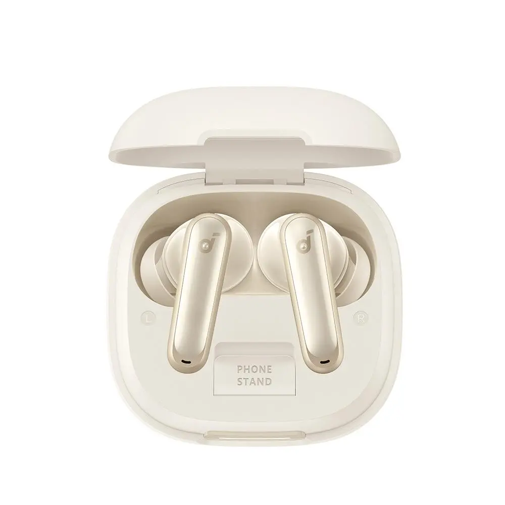 Słuchawki bezprzewodowe Soundcore P40i Dokanałowe Bluetooth Biały