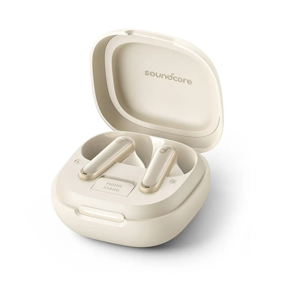 Słuchawki bezprzewodowe Soundcore P40i Dokanałowe Bluetooth Biały