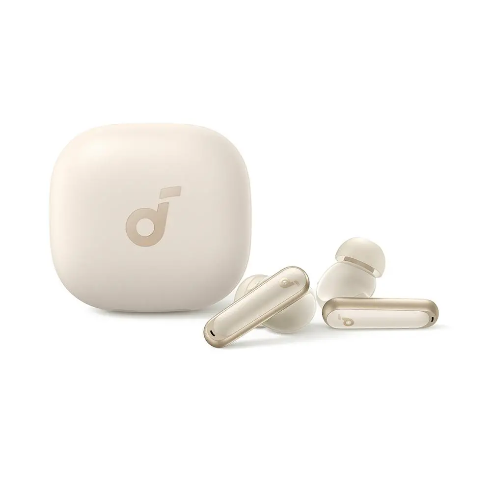 Słuchawki bezprzewodowe Soundcore P40i Dokanałowe Bluetooth Biały