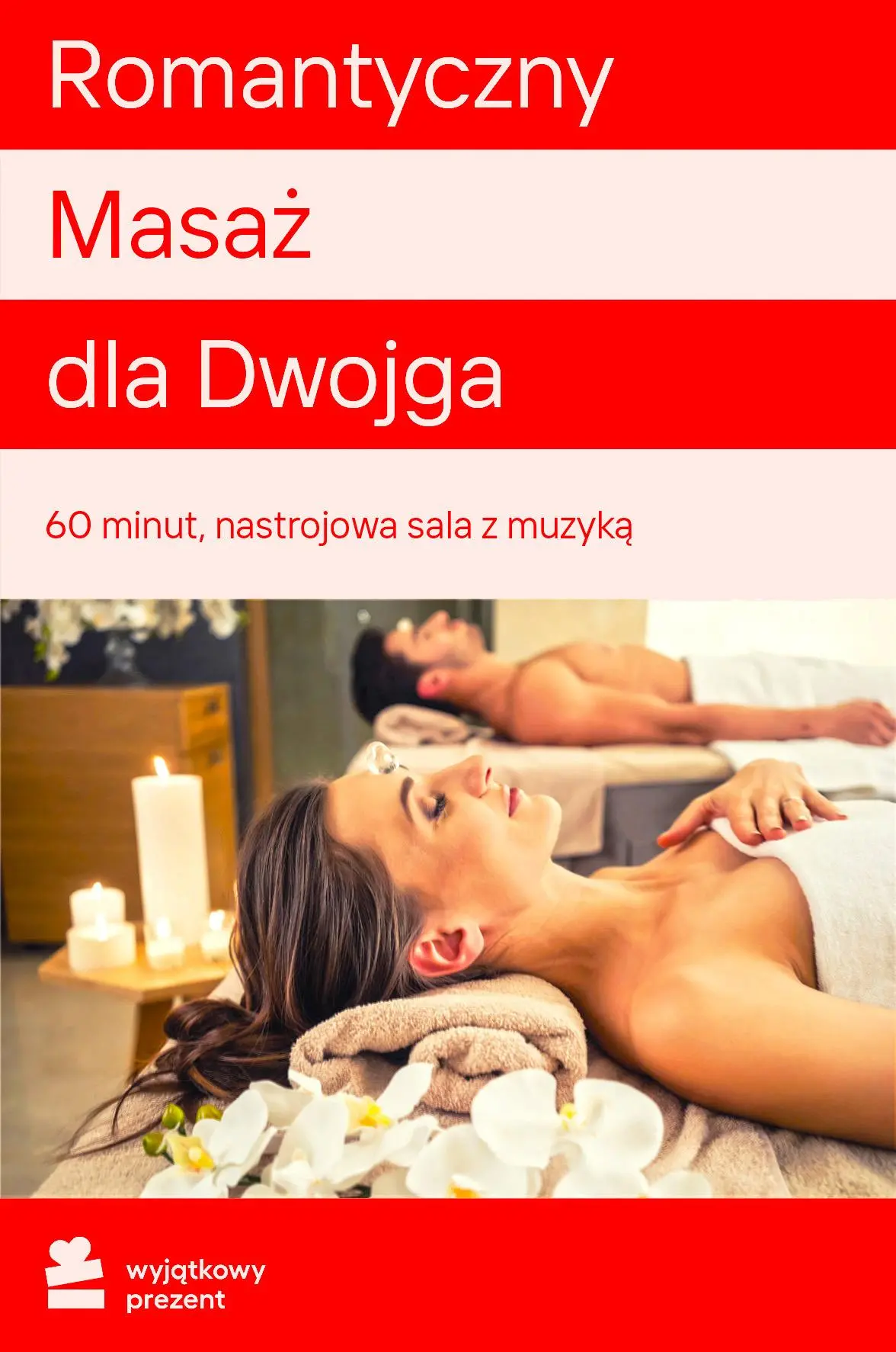 Karta Podarunkowa Romantyczny Masaż dla Dwojga Obecnie dostępne tylko w sklepach stacjonarnych RTV EURO AGD