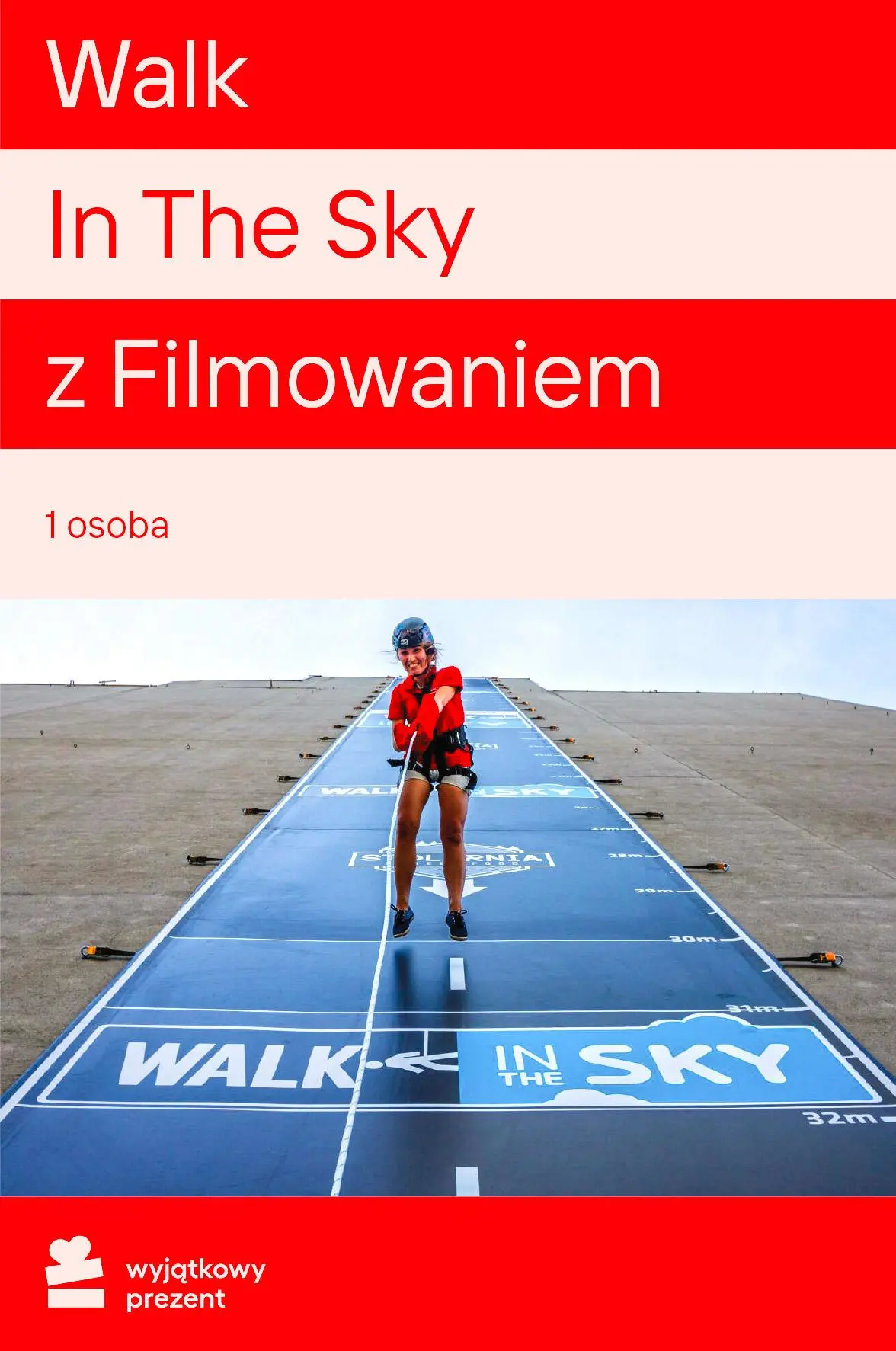 Karta Podarunkowa Walk in The Sky z Filmowaniem Obecnie dostępne tylko w sklepach stacjonarnych RTV EURO AGD