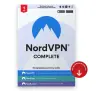 Oprogramowanie NordVPN Complete VPN + Menedżer haseł + Chmura 1 Rok