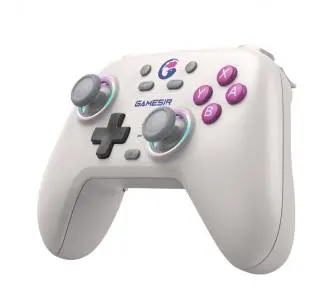 Pad GameSir HRG7110 Nova Retro White do PC Nintendo Switch Androis iOS Bezprzewodowy/Przewodowy Biały