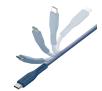Kabel Energea Flow USB-C - USB-C 1,5m 240W 5A PD Fast Charge Niebieski