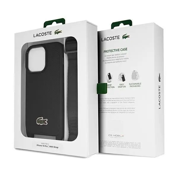 Etui Lacoste Iconic Petit Pique Crossbody do iPhone 14 Pro