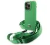 Etui Lacoste Iconic Petit Pique Crossbody do iPhone 14 Pro Zielony