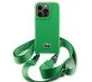 Etui Lacoste Iconic Petit Pique Crossbody do iPhone 14 Pro Zielony