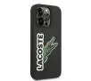 Etui Lacoste Silicone Head Crocodile do iPhone 14 Pro Max Czarny