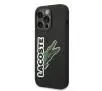 Etui Lacoste Silicone Head Crocodile do iPhone 14 Pro Max Czarny