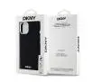 Etui DKNY Hardcase Liquid Silicone Small Metal Logo MagSafe do iPhone 15 Plus Czarny