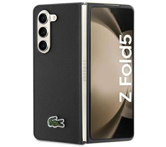 Etui Lacoste LCHCZFD5PVCK Hardcase Iconic Petit Pique do Samsung Galaxy Z Fold5 Czarny