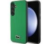 Etui Lacoste LCHMS24SPVCN Hardcase Iconic Petit Pique MagSafe do Samsung Galaxy S24 Zielony