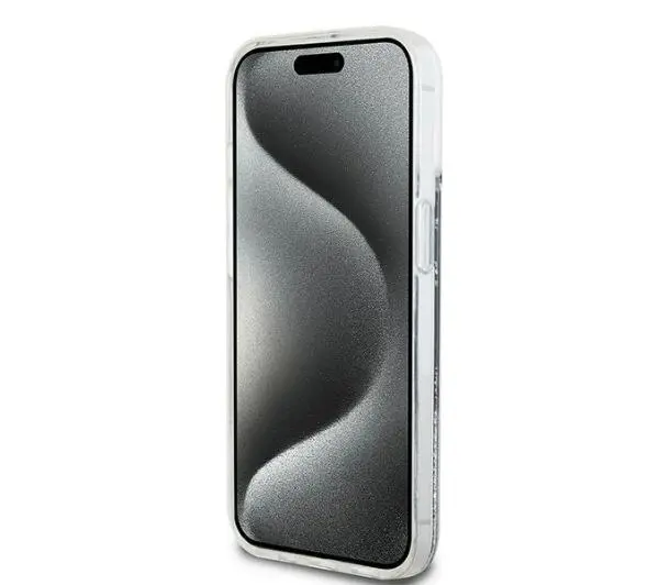 DKNY Hardcase Liquid Glitter Big Logo do iPhone 14 Czarny