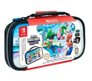 BigBen NNS54 Deluxe Travel Case Mario Bros Wonder