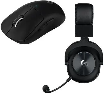 Słuchawki bezprzewodowe z mikrofonem Logitech G Pro X Wireless + Mysz G Pro X Superlight