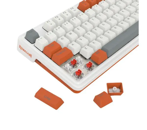 Redragon K664WOG-RGB Gloria Redragon Red Szaro-pomarańczowy