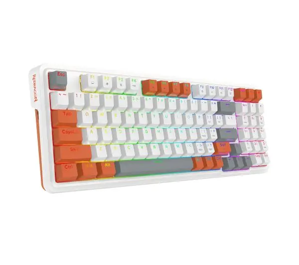 Redragon K664WOG-RGB Gloria Redragon Red Szaro-pomarańczowy