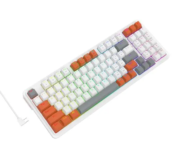 Redragon K664WOG-RGB Gloria Redragon Red Szaro-pomarańczowy