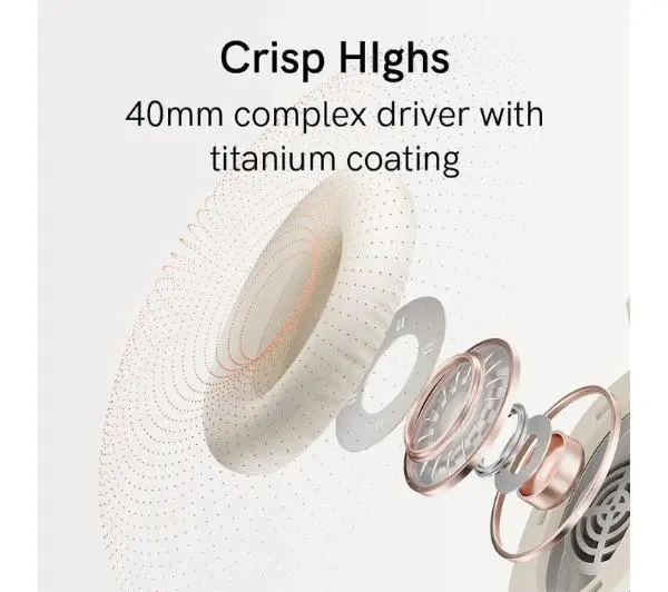 QCY H2 PRO Nauszne Bluetooth 5.3 Czarny