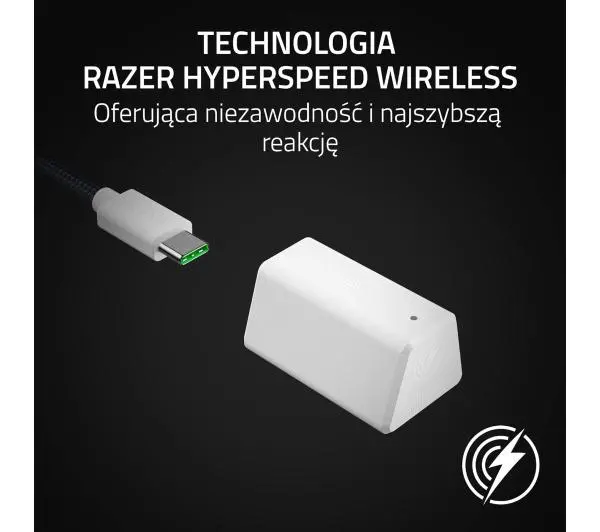 Razer BlackShark V2 HyperSpeed Nauszne Biały - Kup na Raty - RRSO 0%