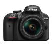 Lustrzanka Nikon D3400 + AF-P 18-55 VR + AF-P 70-300 VR (czarny)