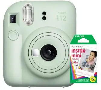 Aparat Fujifilm Instax Mini 12 Zielony + wkłady 10szt