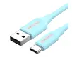 Kabel Vention COKSH 3A USB 2.0 A do USB-C  2m Jasnoniebieski