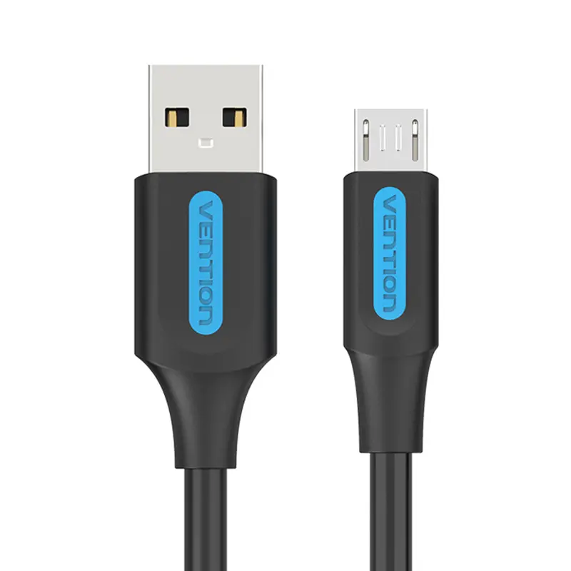 Kabel Vention COLBC 3A USB 2.0 A do microUSB 0,25m Czarny