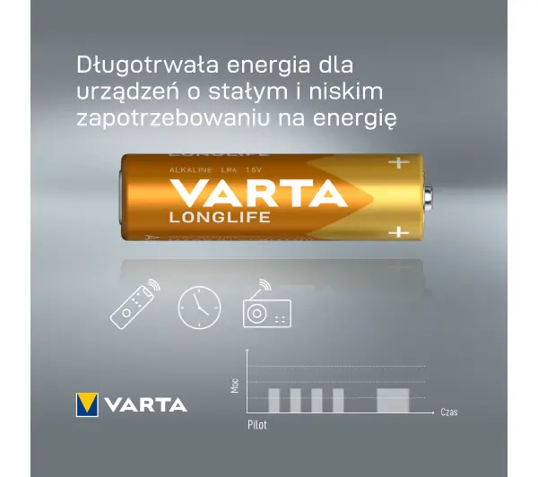 VARTA AA Longlife 16szt.