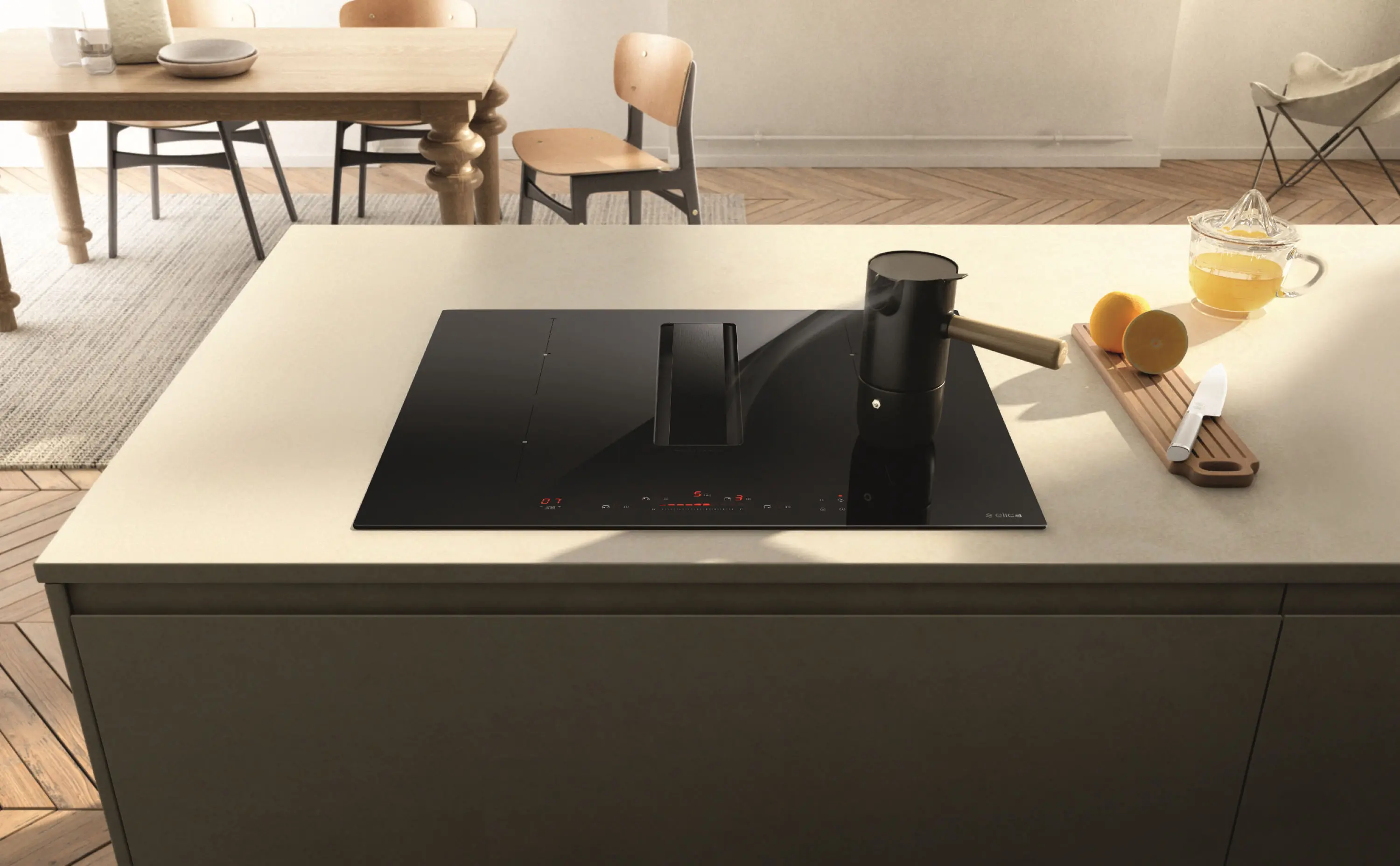 фото Індукційна варильна поверхня Elica NikolaTesla Alpha B BL/A/60