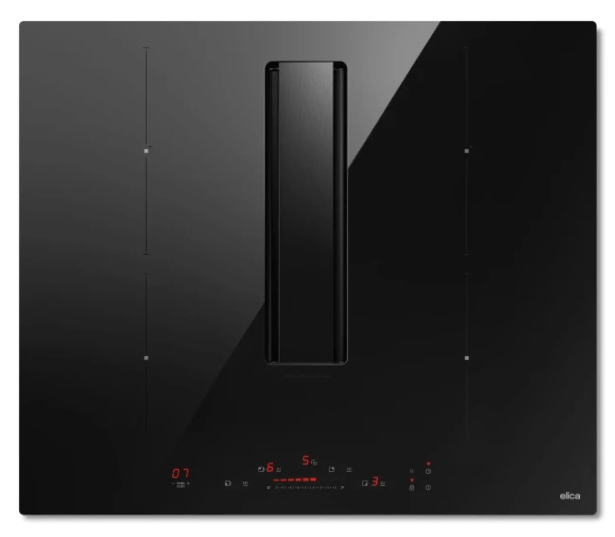 Płyta indukcyjna z okapem Elica NikolaTesla Alpha B BL/A/60 60cm