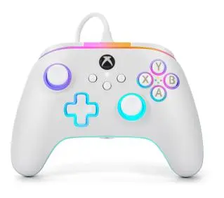 PowerA Advantage Wired Controller Lumectra White do Xbox Series X/S, Xbox One, PC Przewodowy