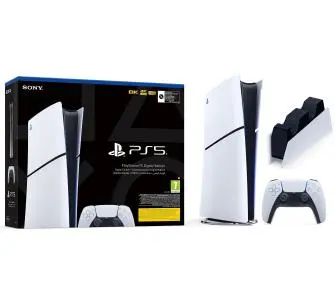 Konsola Sony PlayStation 5 Digital Slim D Chassis (PS5) 1TB + Stacja Ładowania DualSense