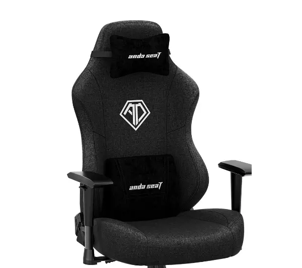 Anda Seat Phantom 3 L Gamingowy do 120kg Tkanina Czarny - Kup na Raty - RRSO 0%