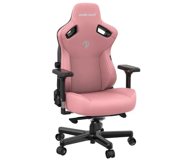 Anda Seat Kaiser 3 L Gamingowy do 150kg Skóra ECO Różowy - Kup na Raty - RRSO 0%