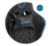 Fotel Cobra Draco CRF192 Gamingowy do 130kg Skóra ECO Czarno-niebieski