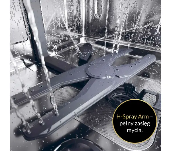 Haier I-Pro Shine Seria 4 XS 6B0M4PDB 59,7cm Funkcje AI  Automatyczne otwieranie drzwi Szuflada na sztućce  - TRZECI -55%, ALBO 5-TY ZA 1ZŁ - Kup na Raty - RRSO 0%