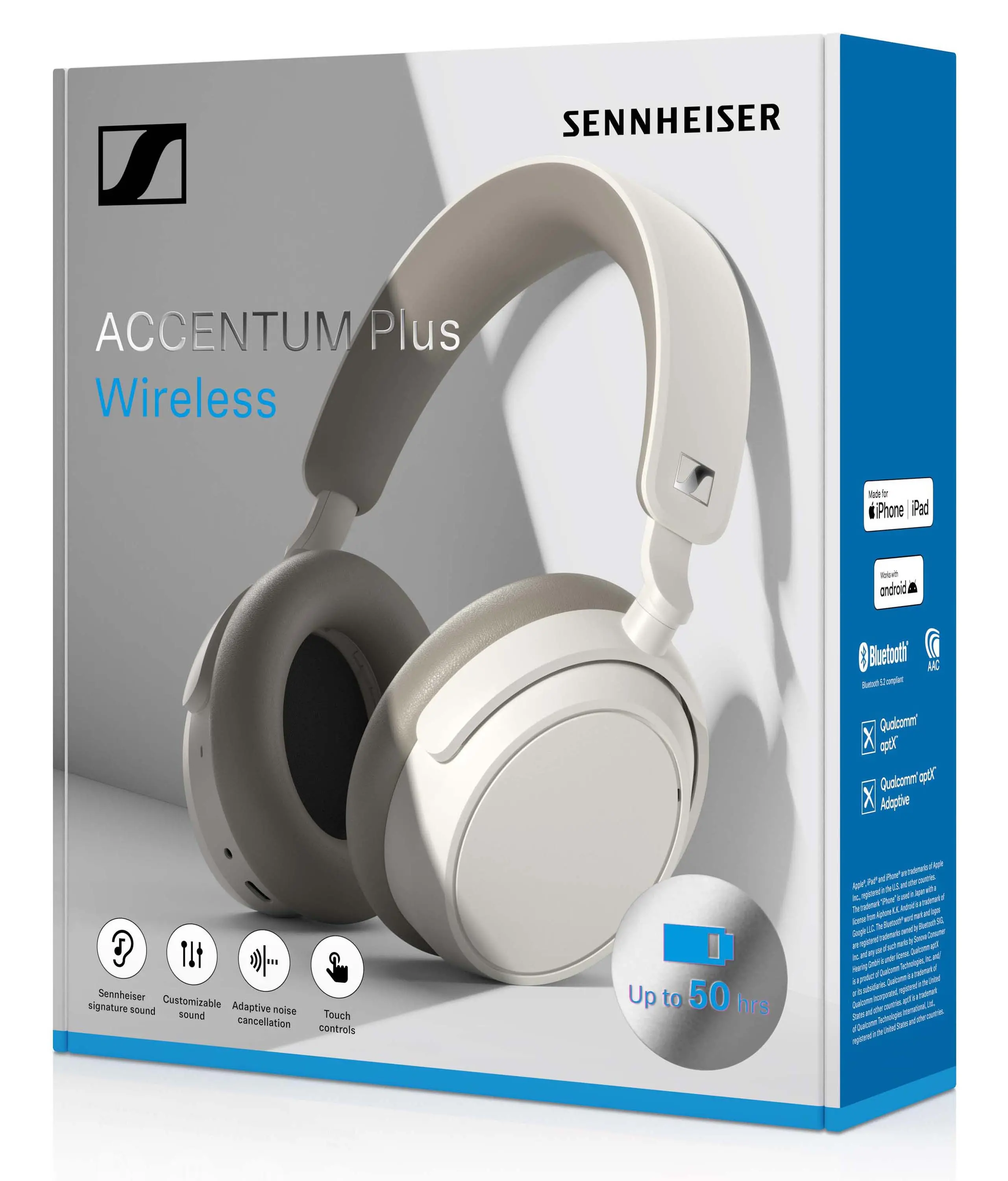 Słuchawki bezprzewodowe Sennheiser ACCENTUM PLUS Wireless Nauszne