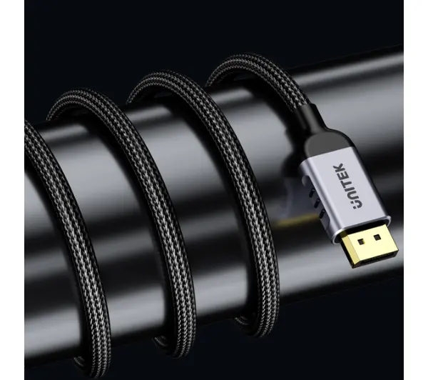 Unitek C1626GY01 2m Czarny