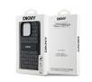 Etui DKNY Hardcase Leather Mono Stripe & Metal Logo do iPhone 15 Pro Max Czarny