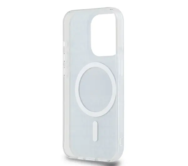 DKNY IML Mono & Stripe MagSafe do iPhone 14 Pro Max Czarny