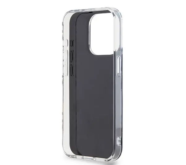 DKNY IML Checkered Mono Pattern do iPhone 15 Pro Max Czarny