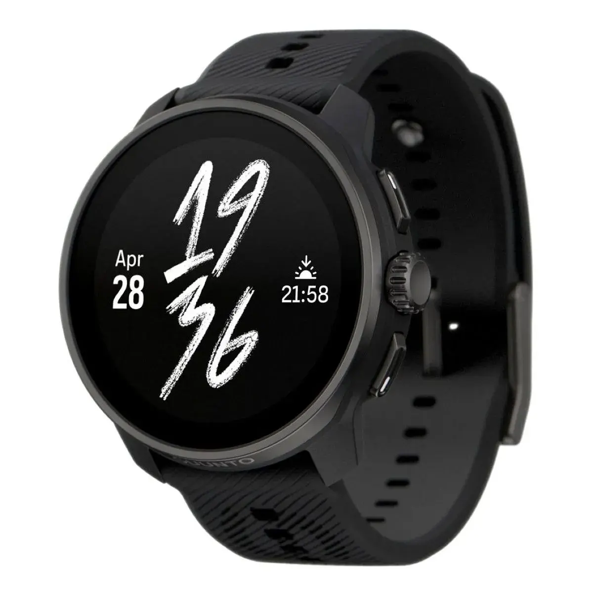 Zegarek sportowy Suunto Race S All Black 45mm GPS Czarny