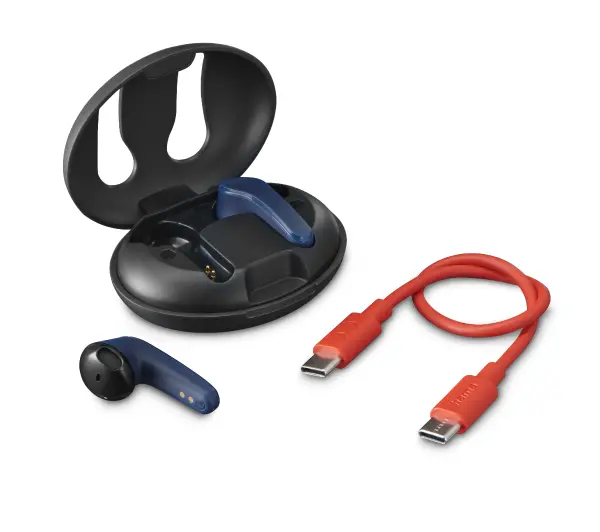Hama Spirit Unchained ENC Douszne Bluetooth 5.3 Niebieski