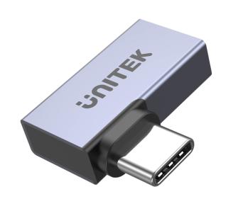Adapter kątowy Unitek A1040GY01 USB-C na USB-C płaski 40Gbps
