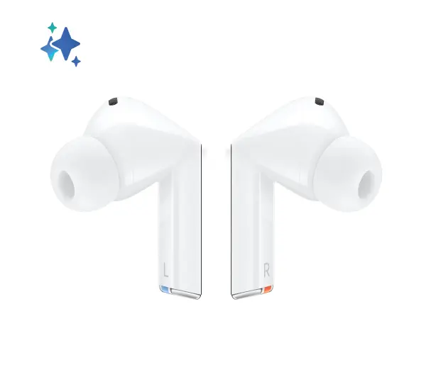 Samsung Galaxy Buds 3 Pro SM-R630NZW Dokanałowe Bluetooth 5.4 Funkcje AI Biały - ⚡ BESTSELLERY ⚡ - Kup na Raty - RRSO 0%